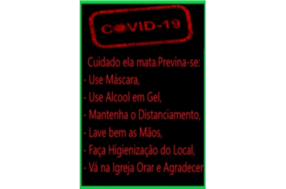 COVID 19 - CUIDADO ELA MATA! Veja aqui o boletim diário.