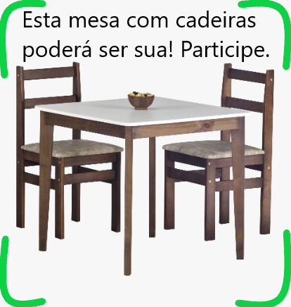 Aqui você pode ganhar prêmios sem comprar nada!